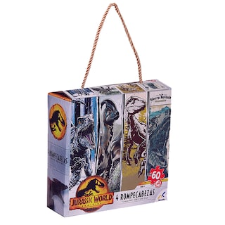 Foto 2 | Rompecabezas 4 En 1 Jurassic World Dominion