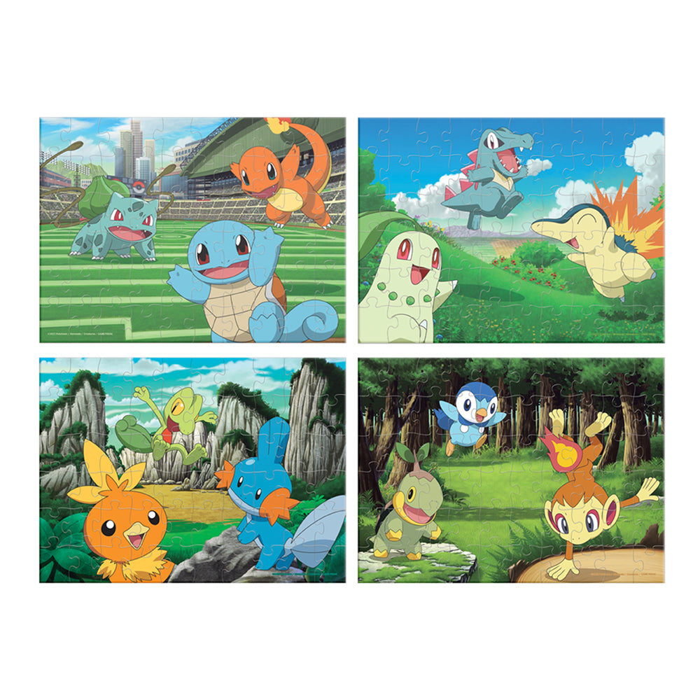 Foto 3 pulgar | Rompecabezas 4 En 1 Novelty Pokémon