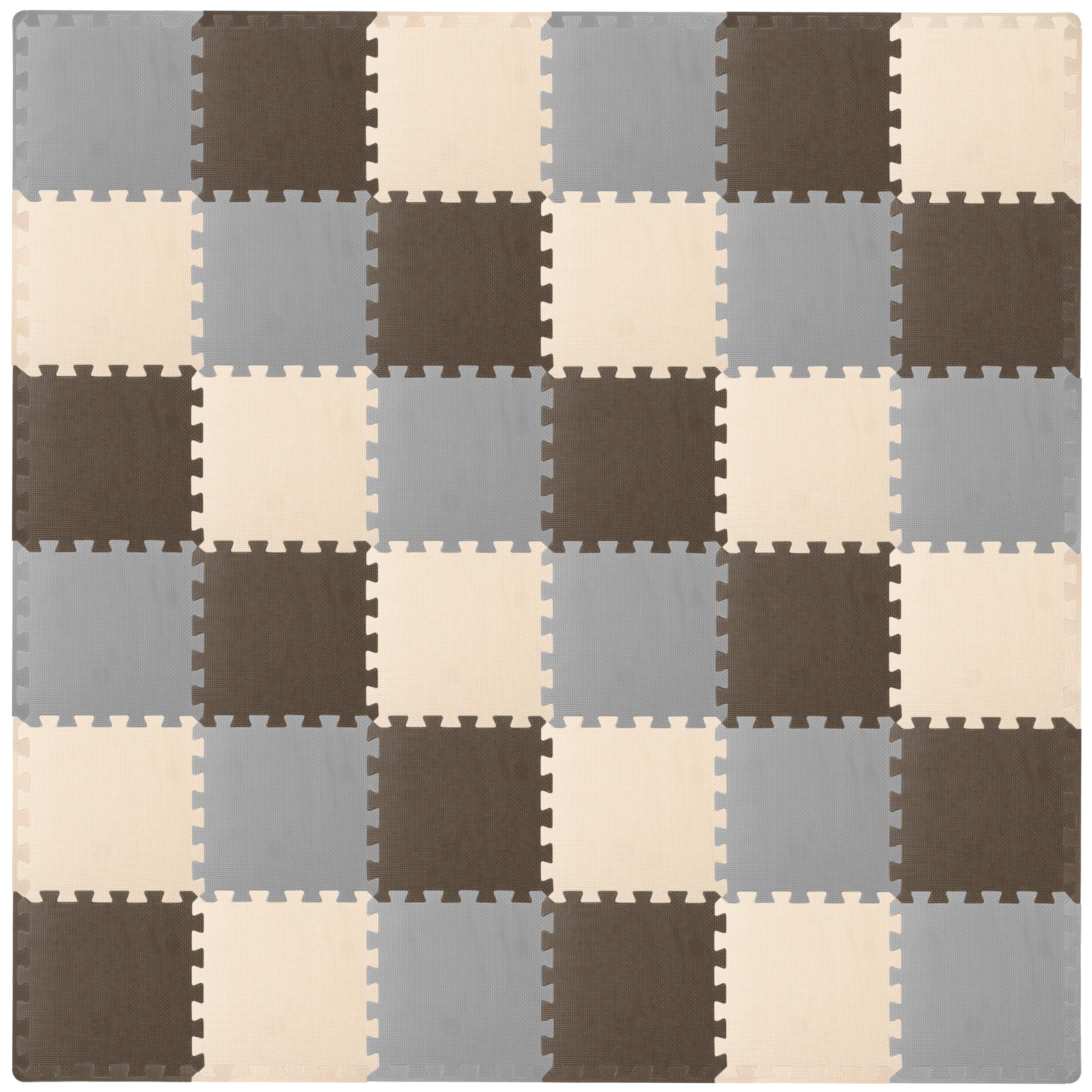 Foto 1 | Alfombrilla De Espuma Para Jugar En El Suelo Prosource Kids Con Colores Lisos - Venta Internacional.