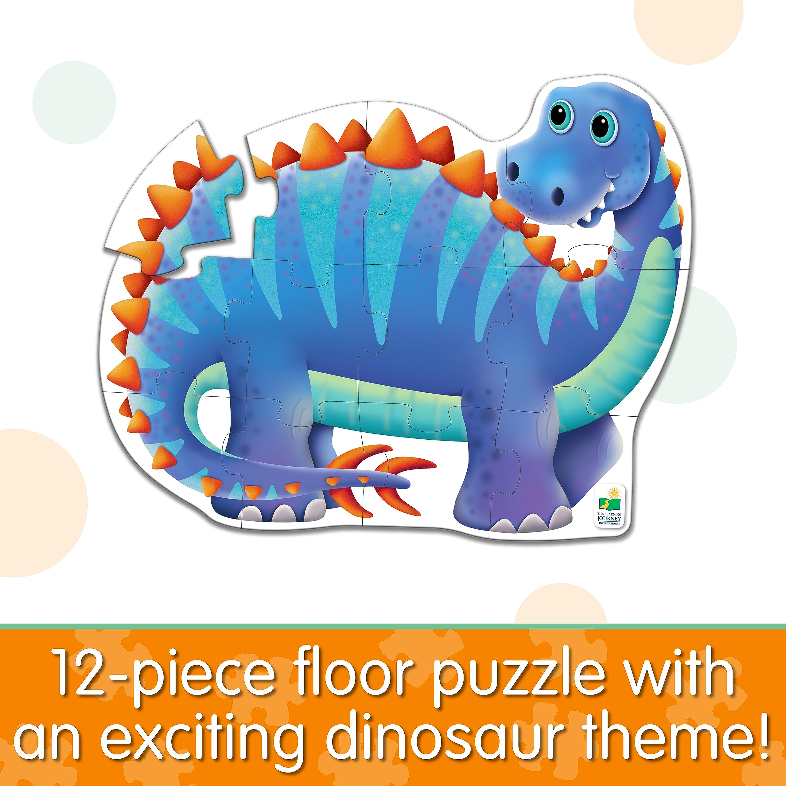 Foto 3 pulgar | Floor Puzzle The Learning Journey Dinosaur 2+ Years - Venta Internacional.