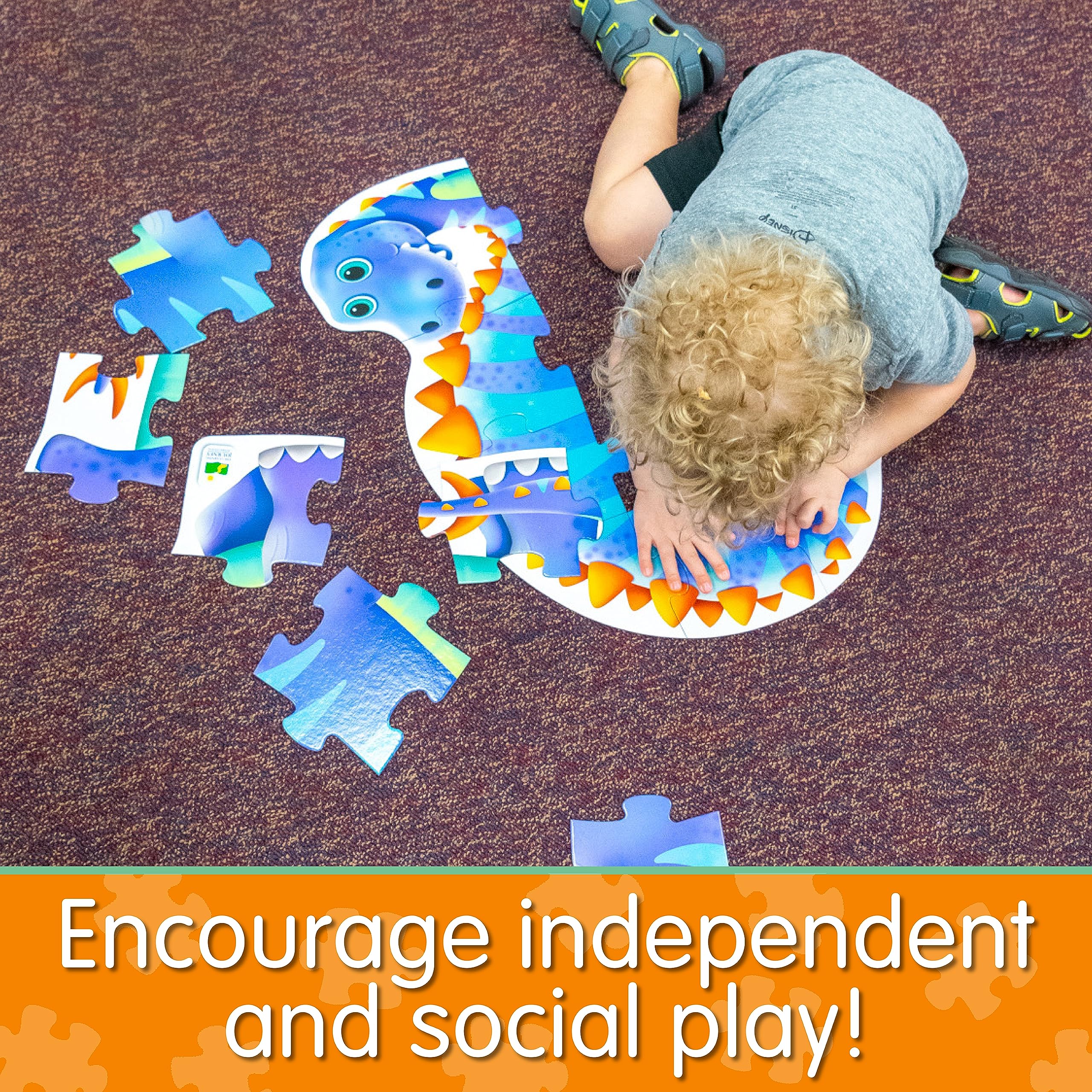 Foto 5 pulgar | Floor Puzzle The Learning Journey Dinosaur 2+ Years - Venta Internacional.