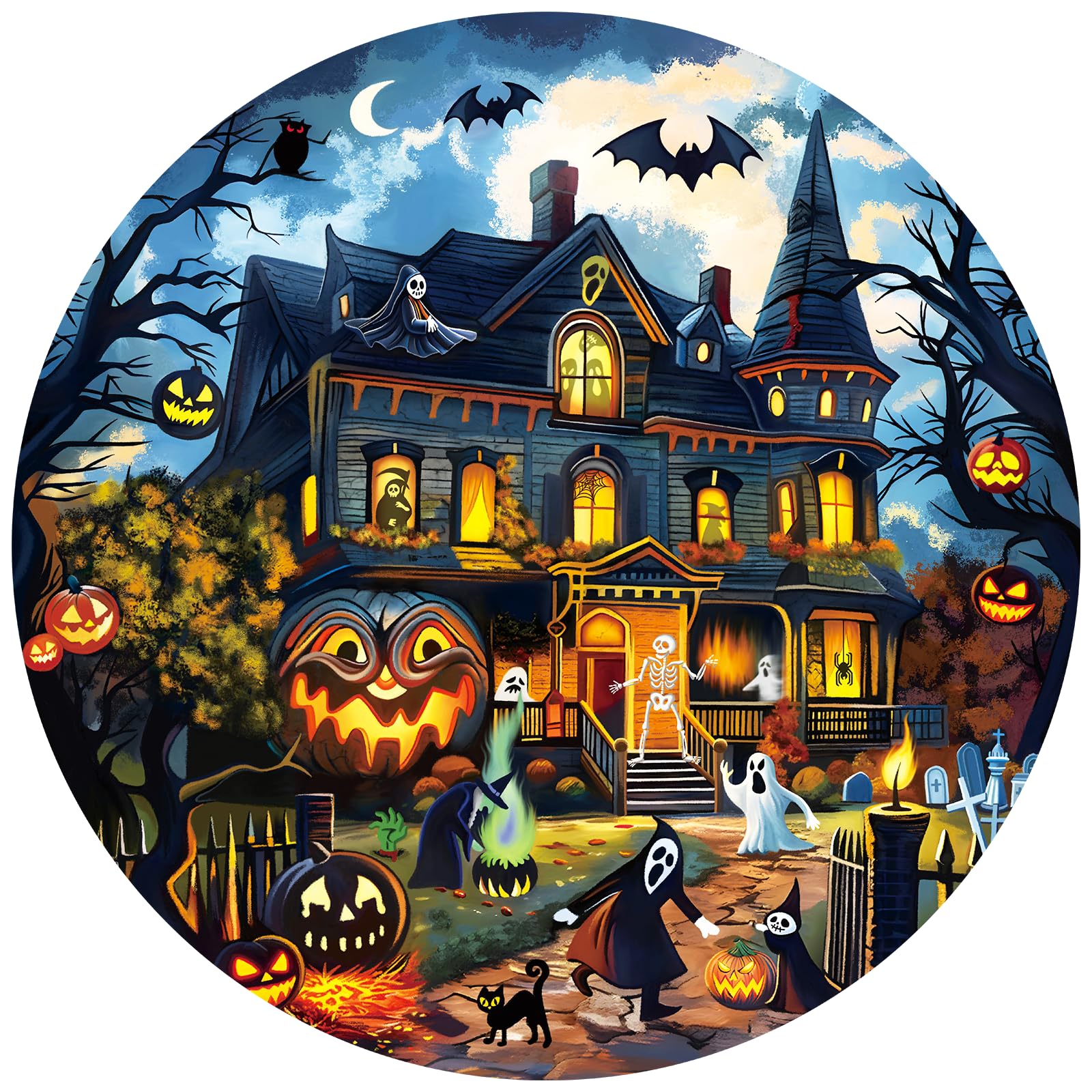 Foto 8 pulgar | Puzzle Talgic Halloween De 70 Piezas Para Niños De 3 A 8 Años - Venta Internacional.