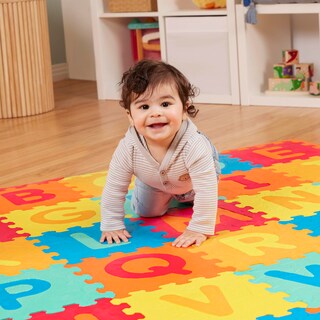 Foto 2 | Alfombrilla De Espuma Alphabet Battat, 82 Unidades, Para Bebés Y Niños Pequeños - Venta Internacional.