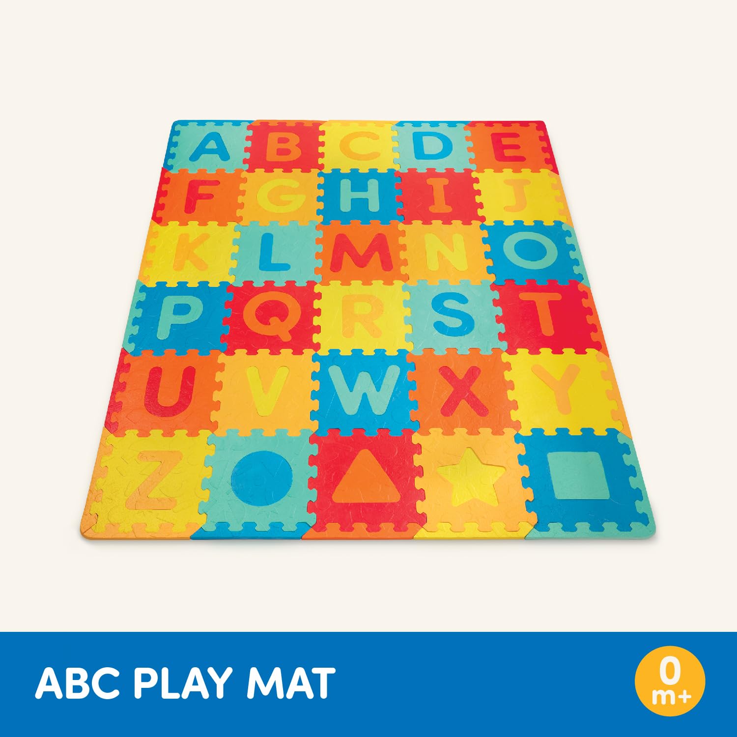 Foto 6 | Alfombrilla De Espuma Alphabet Battat, 82 Unidades, Para Bebés Y Niños Pequeños - Venta Internacional.