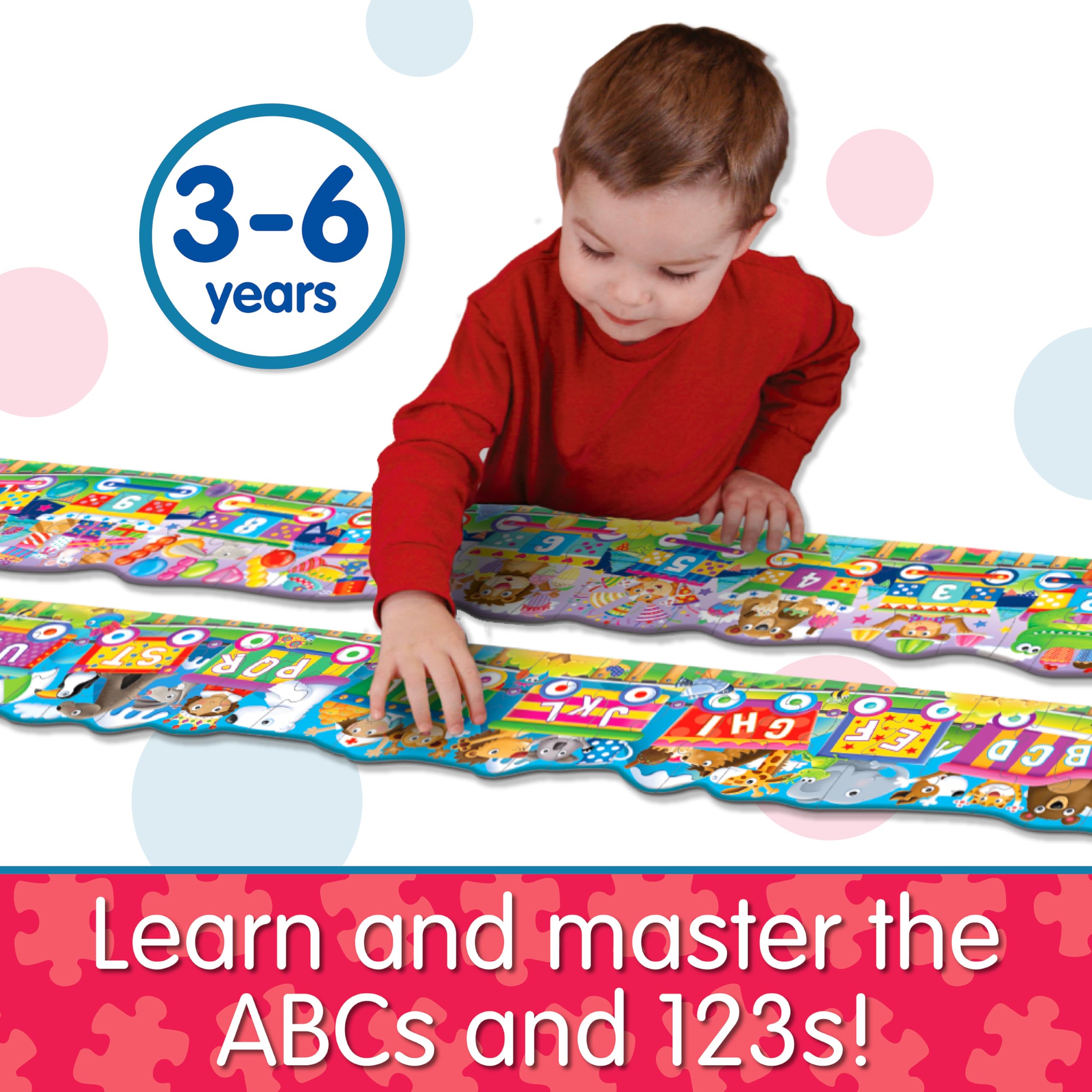 Foto 4 pulgar | Puzzles De Suelo The Learning Journey Puzzle Doubles Abc 123 - Venta Internacional.