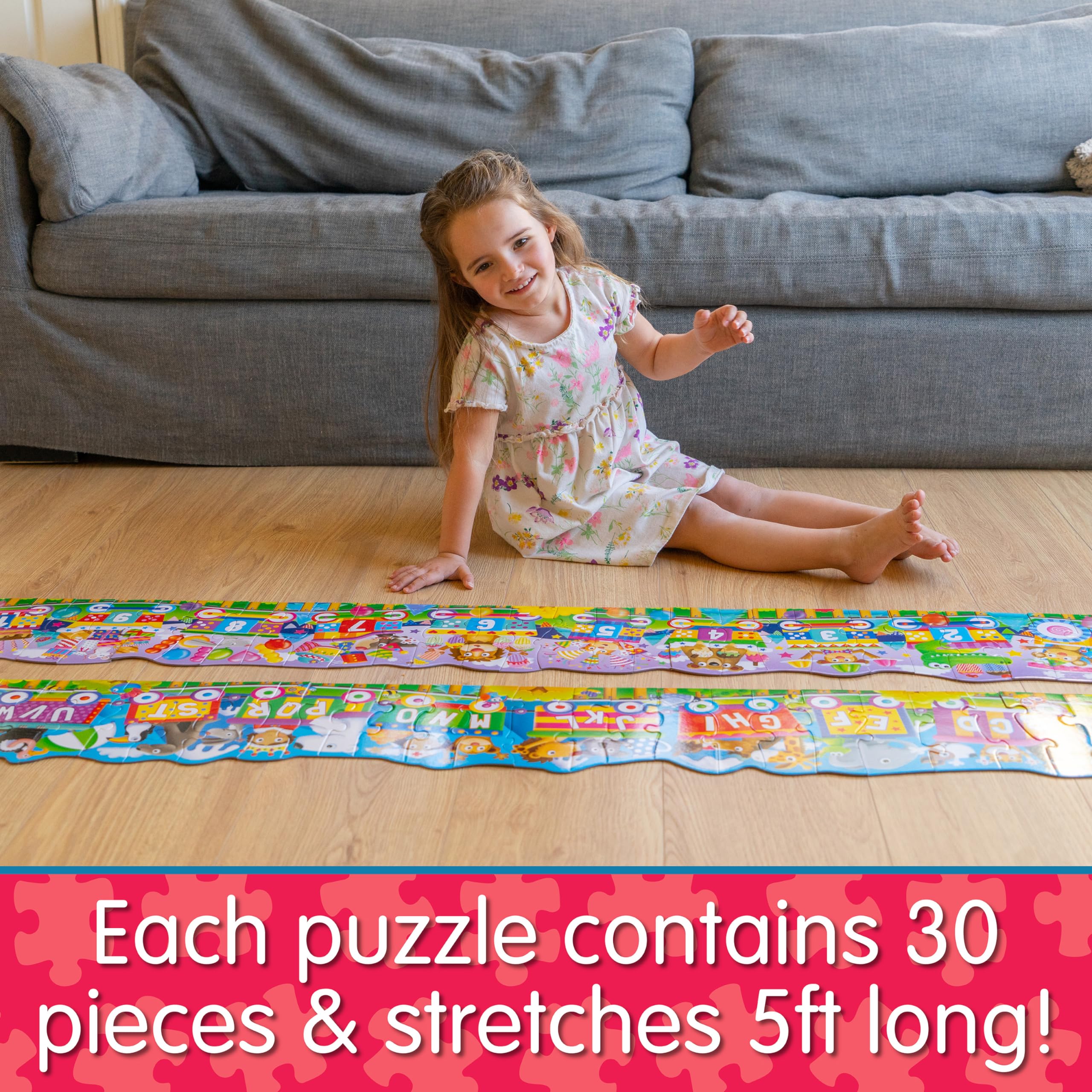 Foto 6 pulgar | Puzzles De Suelo The Learning Journey Puzzle Doubles Abc 123 - Venta Internacional.