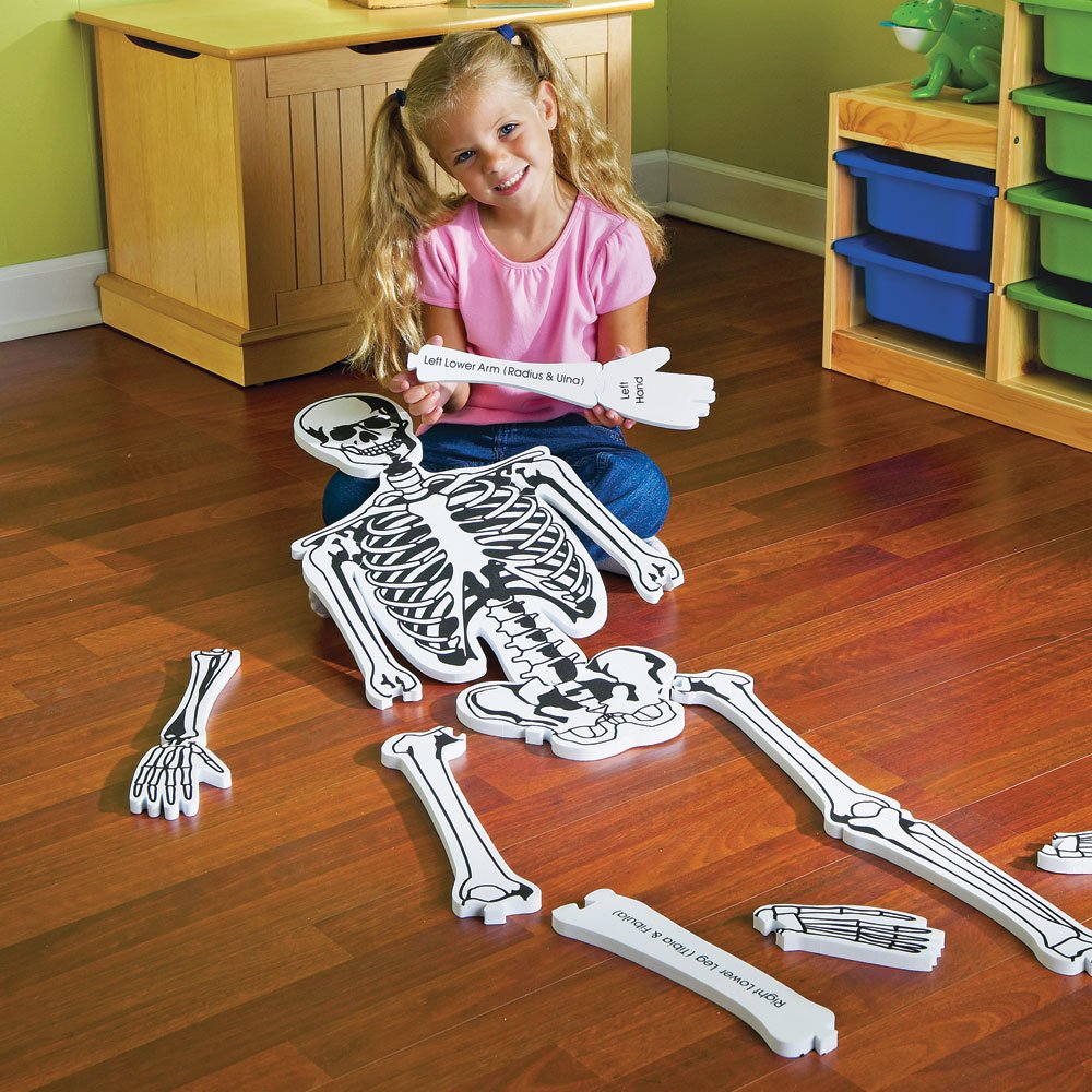 Foto 4 pulgar | Puzzle Learning Resources Skeleton Floor, 15 Piezas, 4 Pies - Venta Internacional.