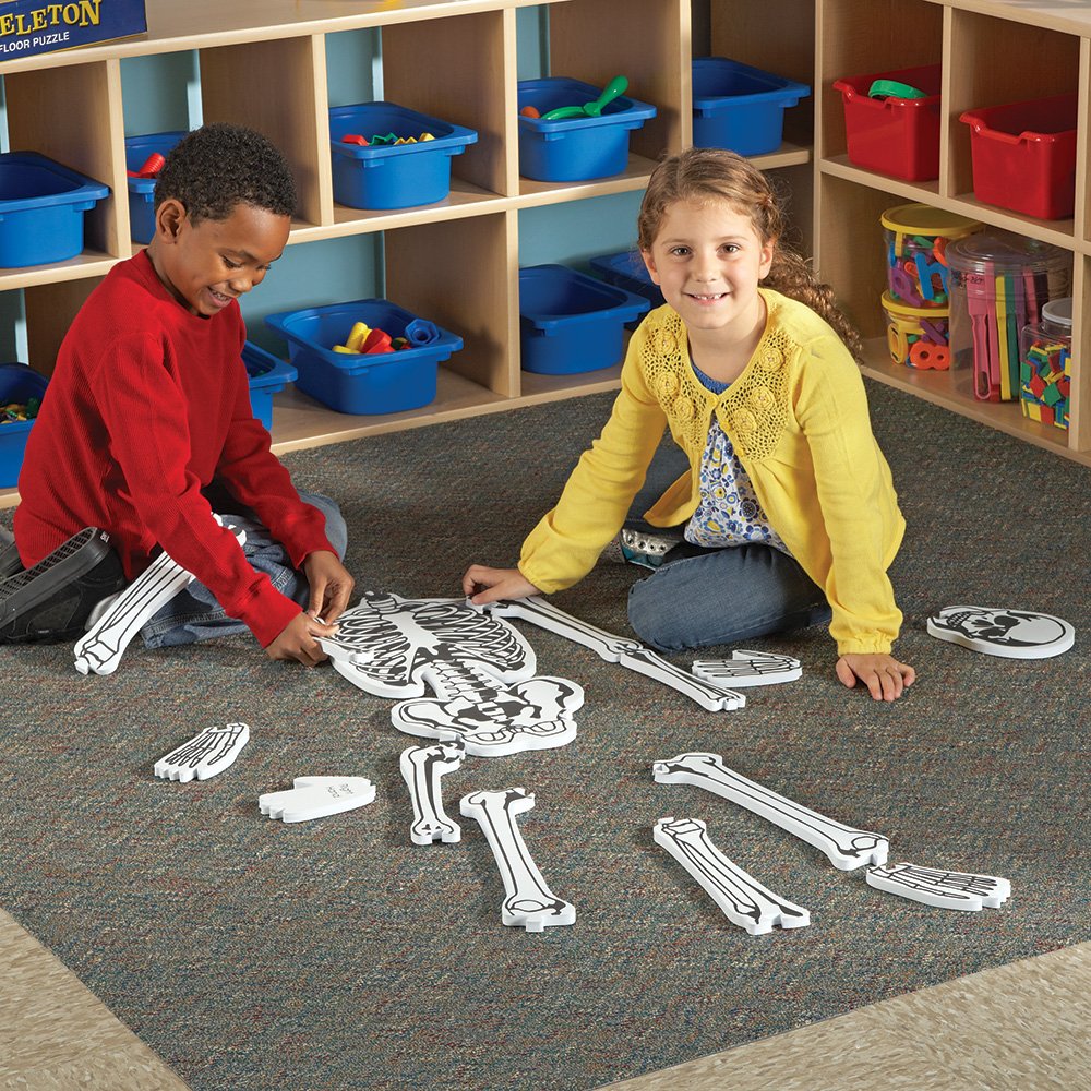 Foto 5 pulgar | Puzzle Learning Resources Skeleton Floor, 15 Piezas, 4 Pies - Venta Internacional.