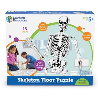 Foto 6 | Puzzle Learning Resources Skeleton Floor, 15 Piezas, 4 Pies - Venta Internacional.