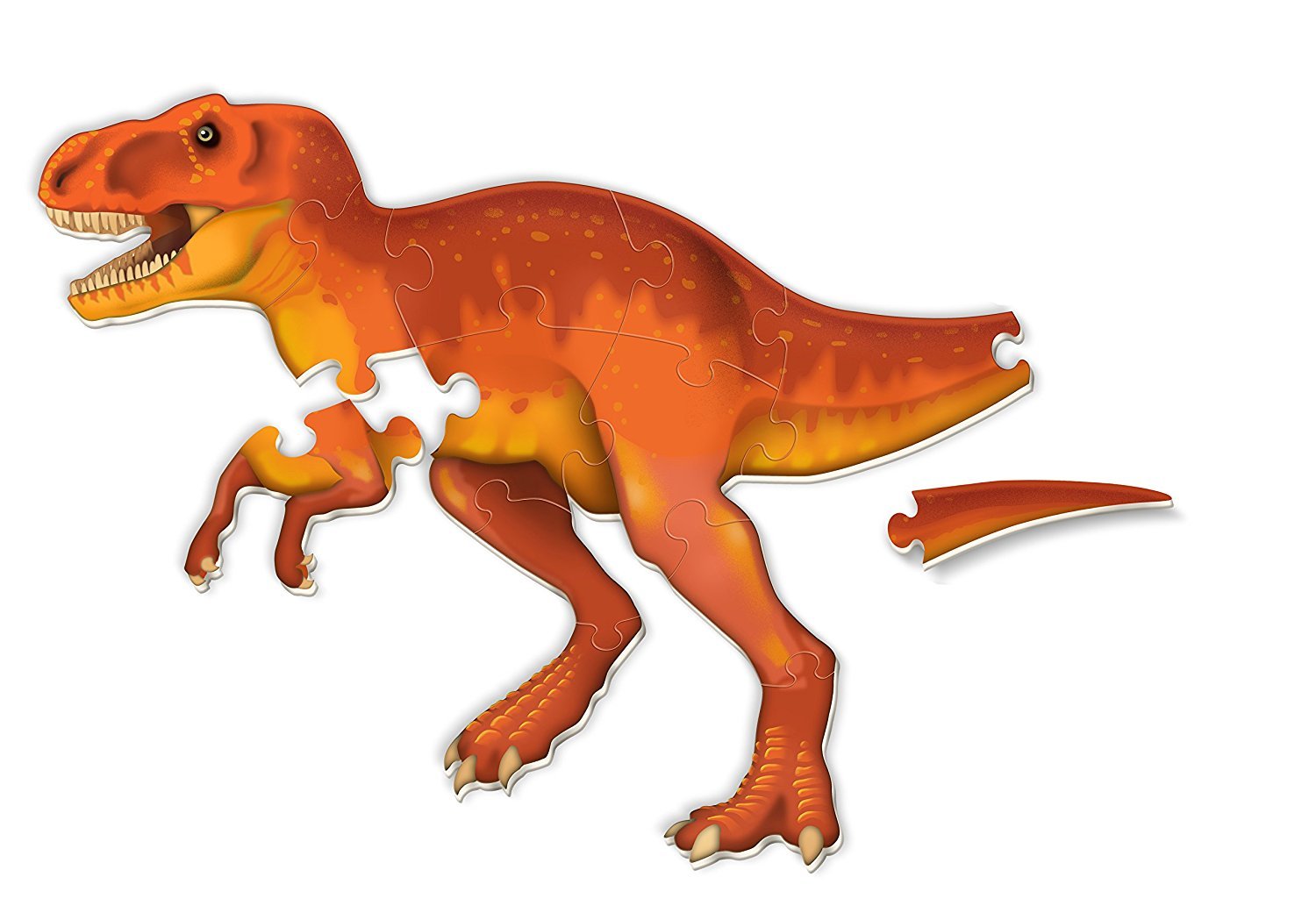 Foto 3 pulgar | Puzzle De Suelo Learning Resources T-rex Jumbo Dinosaur, 20 Piezas - Venta Internacional.