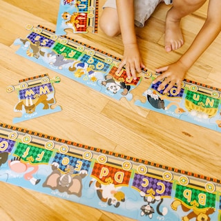 Foto 2 | Rompecabezas Melissa & Doug Alphabet Express 27 Piezas - Venta Internacional