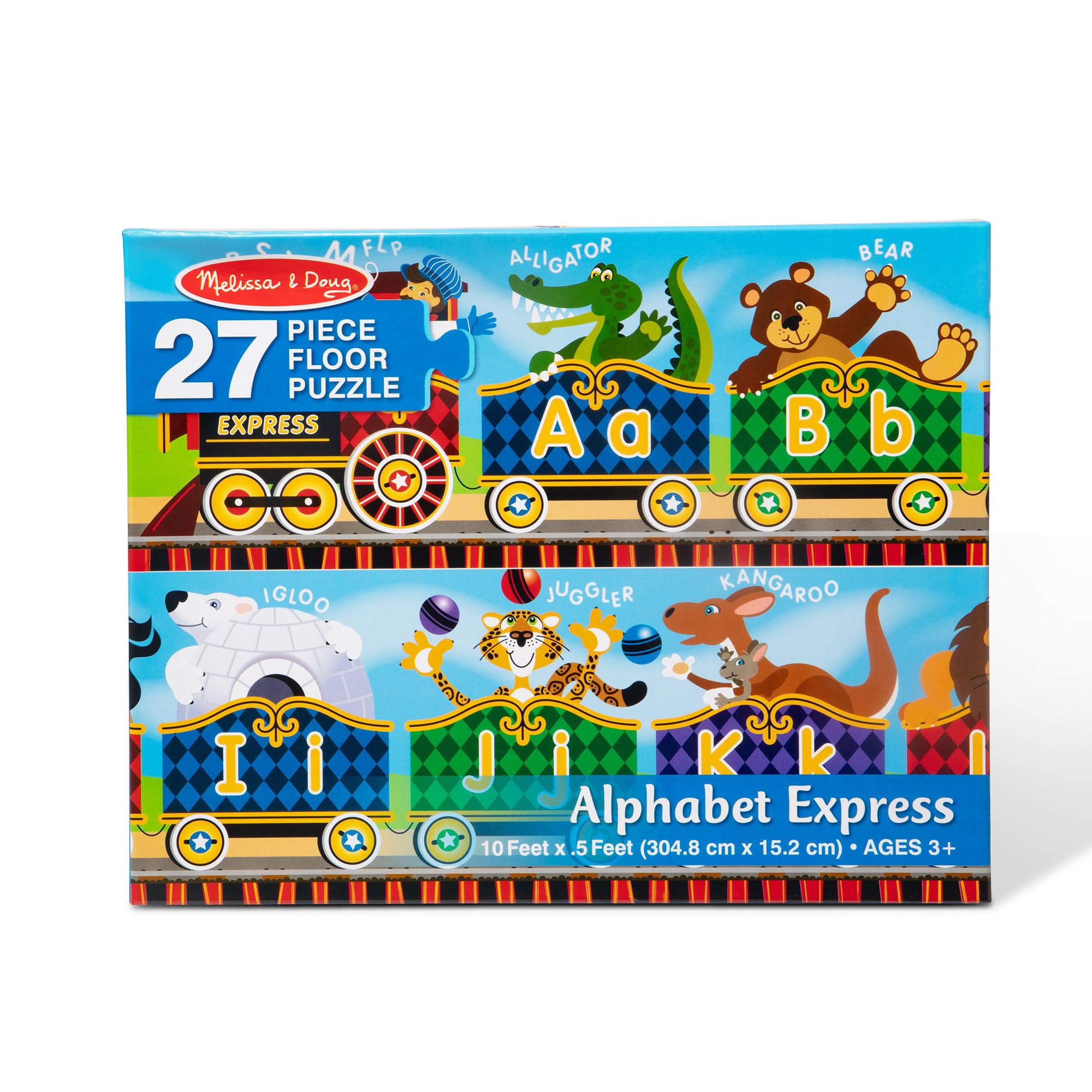 Foto 3 | Rompecabezas Melissa & Doug Alphabet Express 27 Piezas - Venta Internacional
