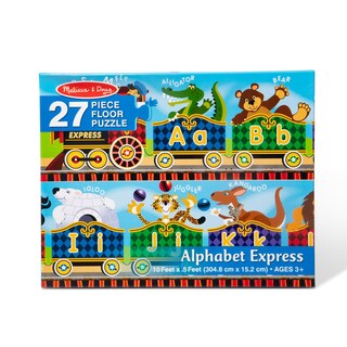 Foto 3 | Rompecabezas Melissa & Doug Alphabet Express 27 Piezas - Venta Internacional