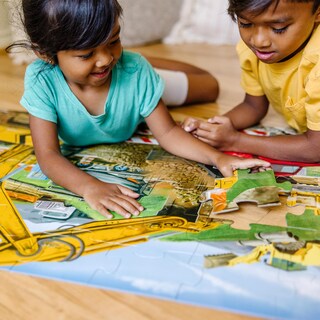 Foto 6 | Puzzle Melissa & Doug Building Site Jumbo 48 Piezas - Venta Internacional