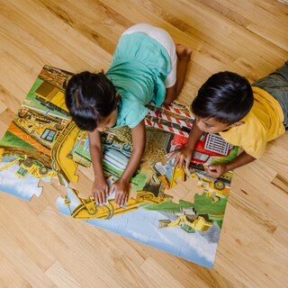 Foto 7 | Puzzle Melissa & Doug Building Site Jumbo 48 Piezas - Venta Internacional