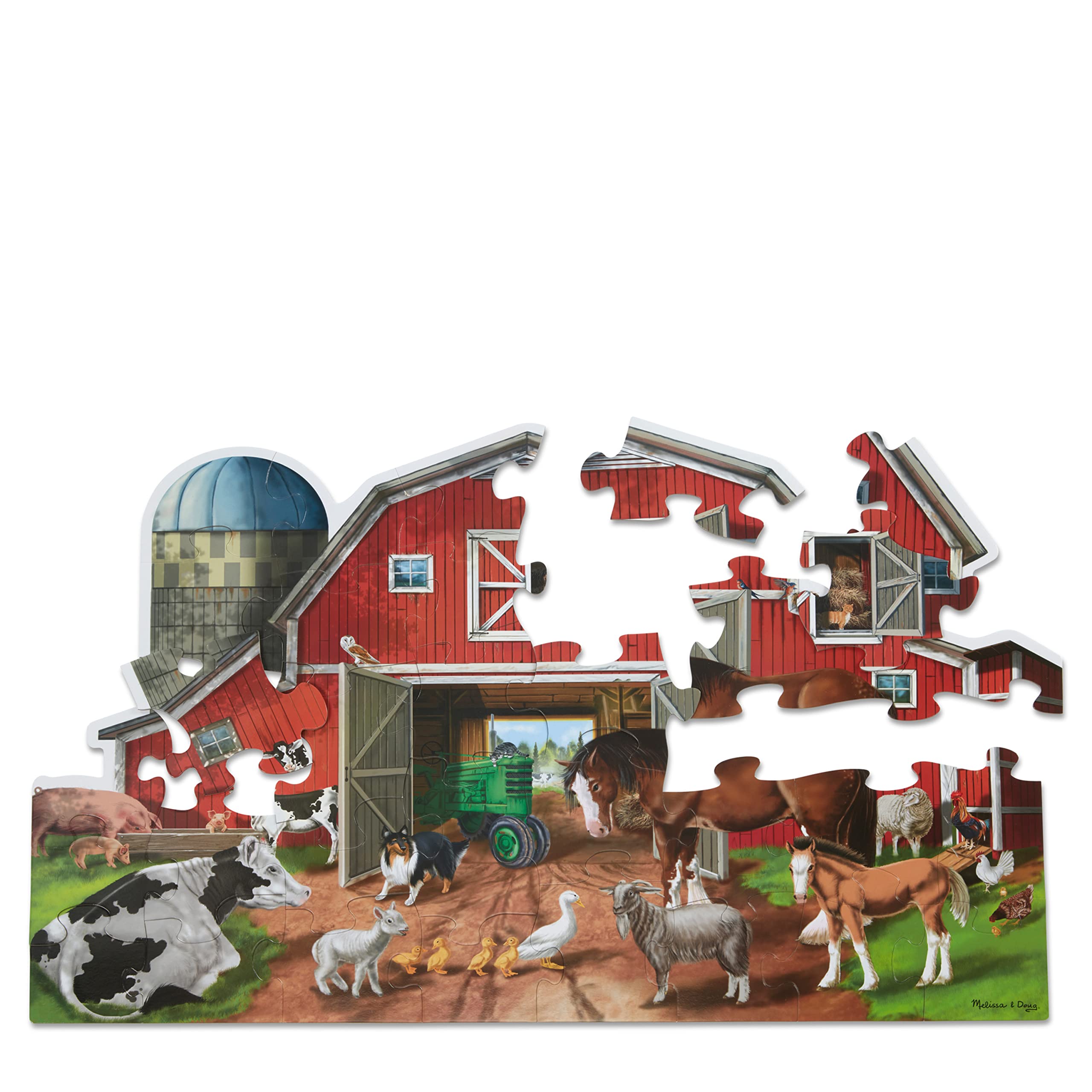 Foto 1 | Rompecabezas Melissa & Doug Busy Granero 32 Unidades - Venta Internacional