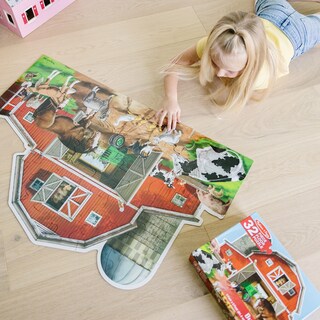 Foto 2 | Rompecabezas Melissa & Doug Busy Granero 32 Unidades - Venta Internacional