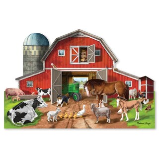 Foto 4 | Rompecabezas Melissa & Doug Busy Granero 32 Unidades - Venta Internacional