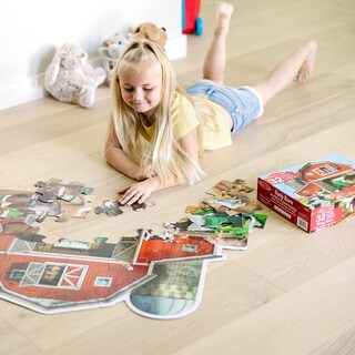 Foto 5 | Rompecabezas Melissa & Doug Busy Granero 32 Unidades - Venta Internacional