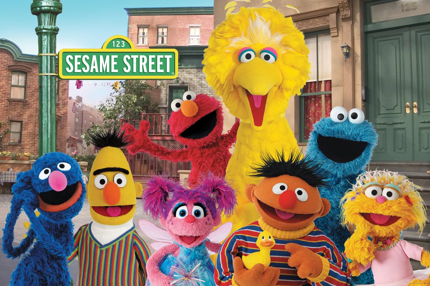 Foto 3 pulgar | Puzzle Masterpieces Sesame Street Best Friends, 36 Piezas - Venta Internacional.