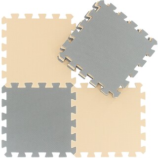 Foto 4 | Alfombrillas De Espuma Qqpp De Goma Eva, 18 Baldosas, Para Tapete De Juego Para Bebés - Venta Internacional.