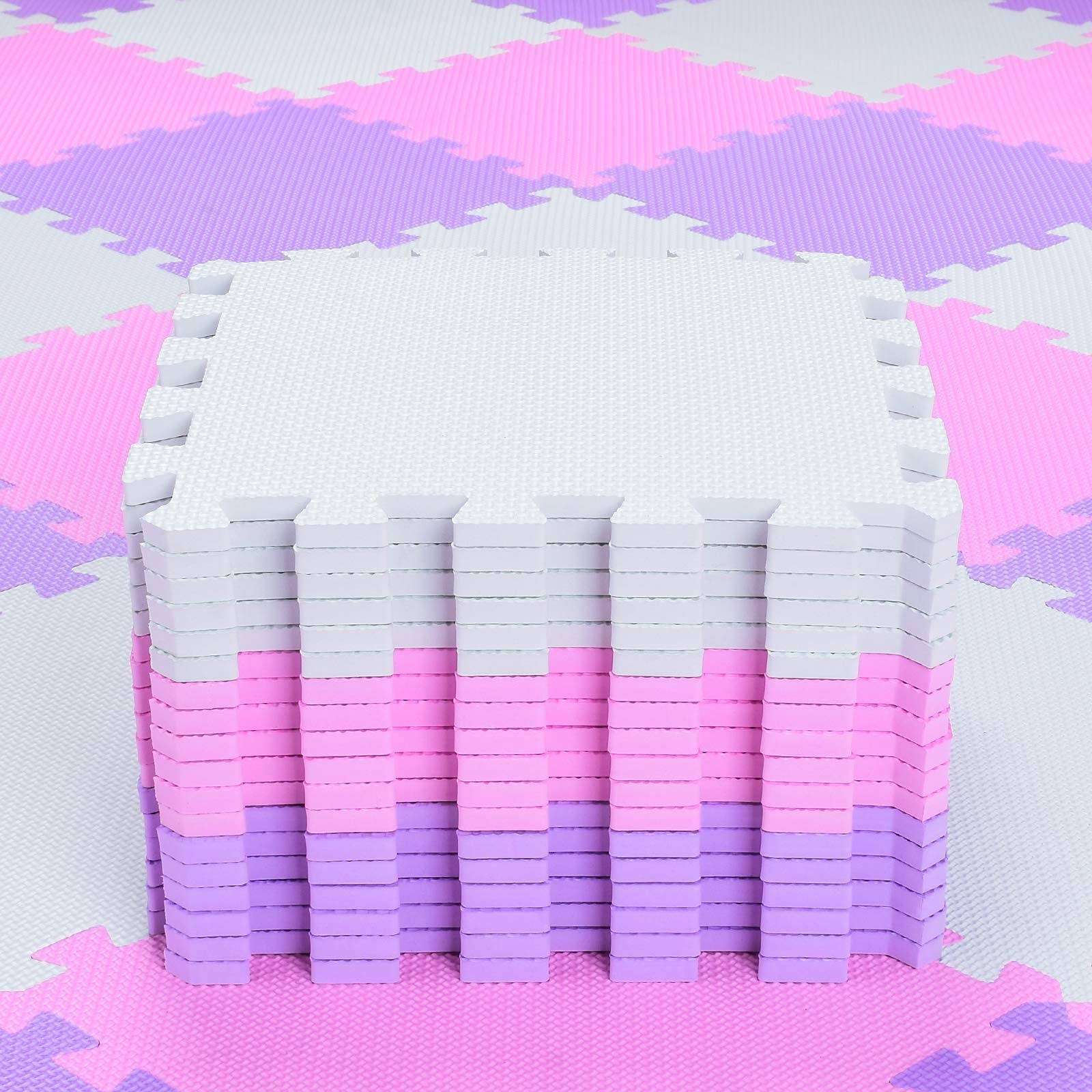 Foto 5 | Alfombrillas De Espuma Qqpp De Goma Eva, 18 Baldosas, Para Tapete De Juego Para Bebés - Venta Internacional.