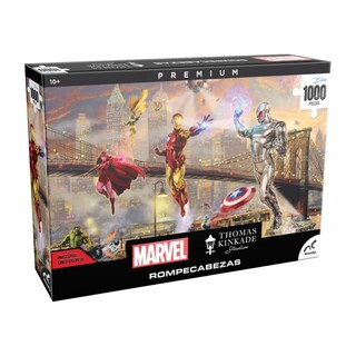 Foto 1 | Rompecabezas Premium Iron Man 1000 Piezas | Edición Thomas Kinkade | Arte De Colección Para Enmarcar