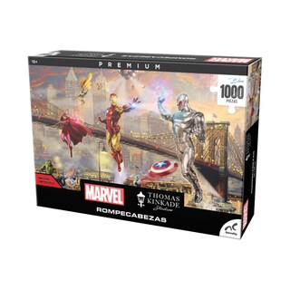 Foto 6 | Rompecabezas Premium Iron Man 1000 Piezas | Edición Thomas Kinkade | Arte De Colección Para Enmarcar