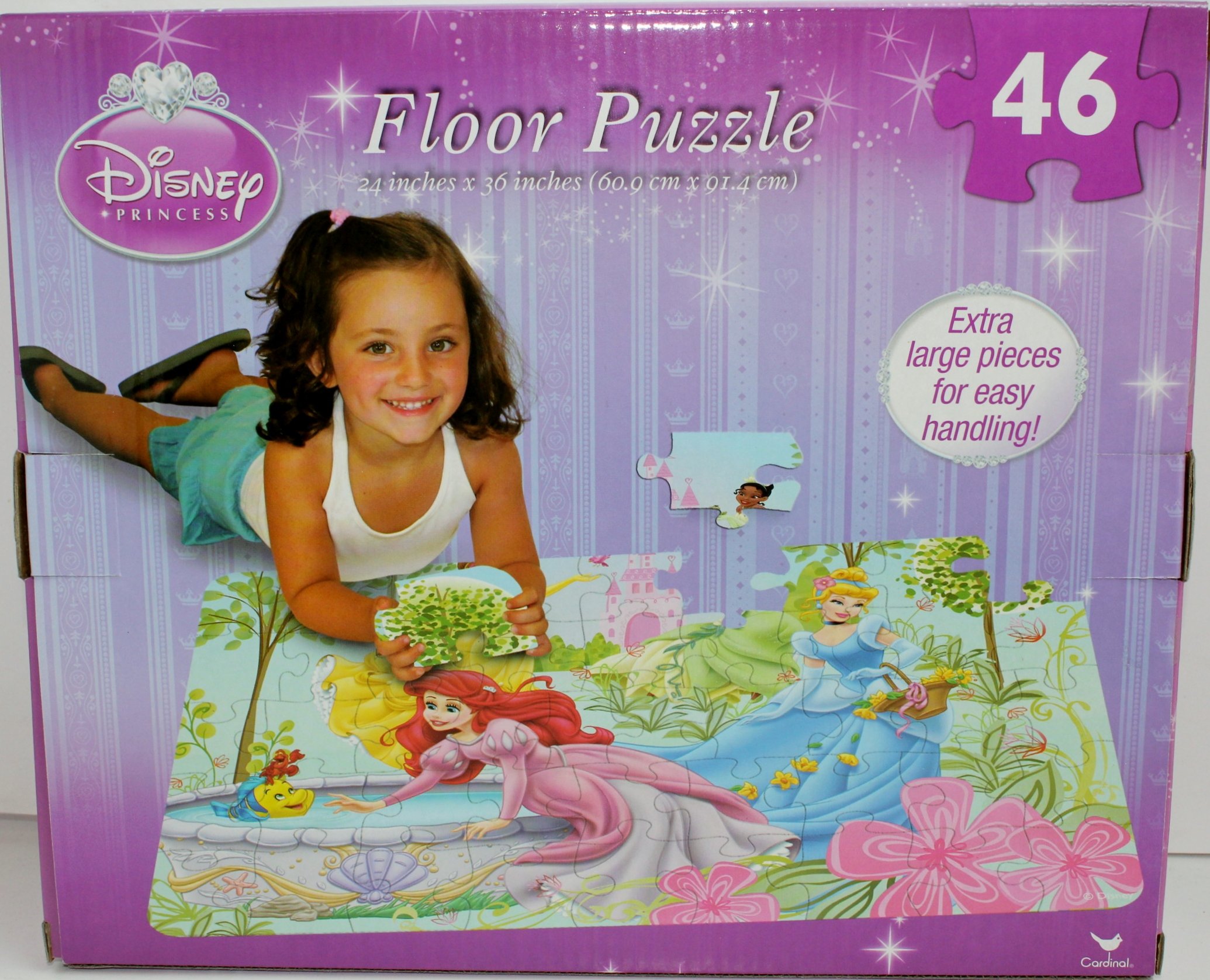 Foto 3 pulgar | Puzzle Disney Princess Floor 46 Piezas - Venta Internacional.