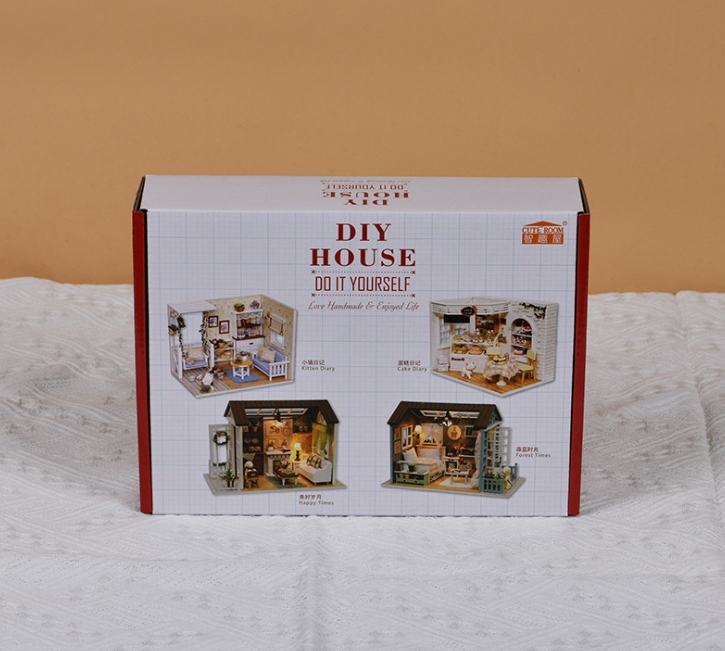Foto 3 pulgar | Puzzle Cabin Diy Hecha A Mano Para Niños Sunshine Princess - Venta Internacional.