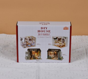 Foto 2 | Puzzle Cabin Diy Hecha A Mano Para Niños Sunshine Princess - Venta Internacional.