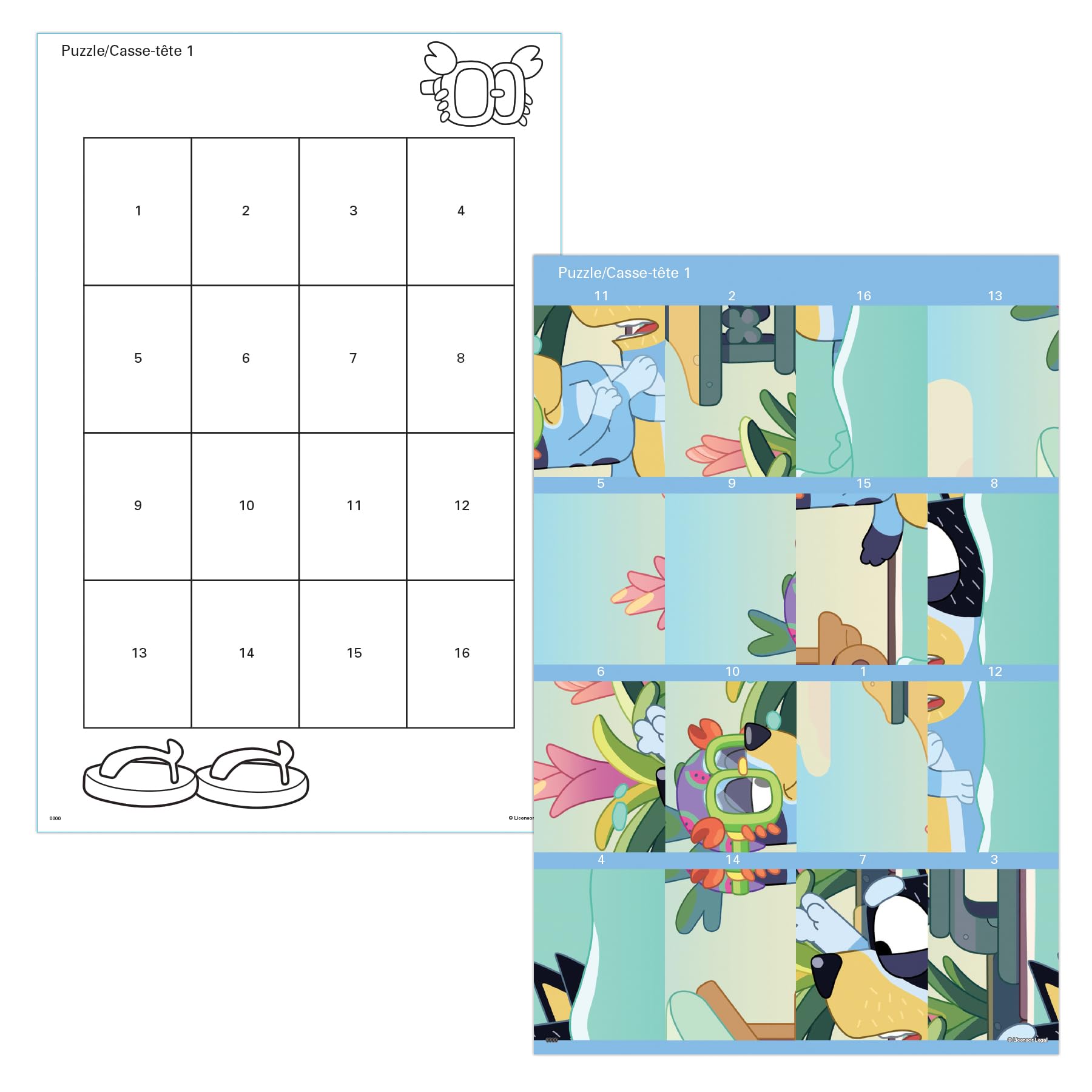 Foto 5 pulgar | Paquete De Pegatinas Bluey Bandit And Chilli Adventures - Venta Internacional.