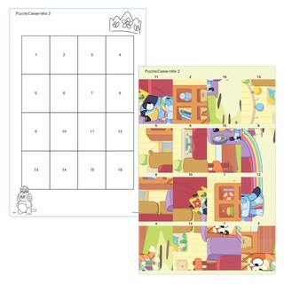 Foto 5 | Paquete De Pegatinas Bluey Bandit And Chilli Adventures - Venta Internacional.