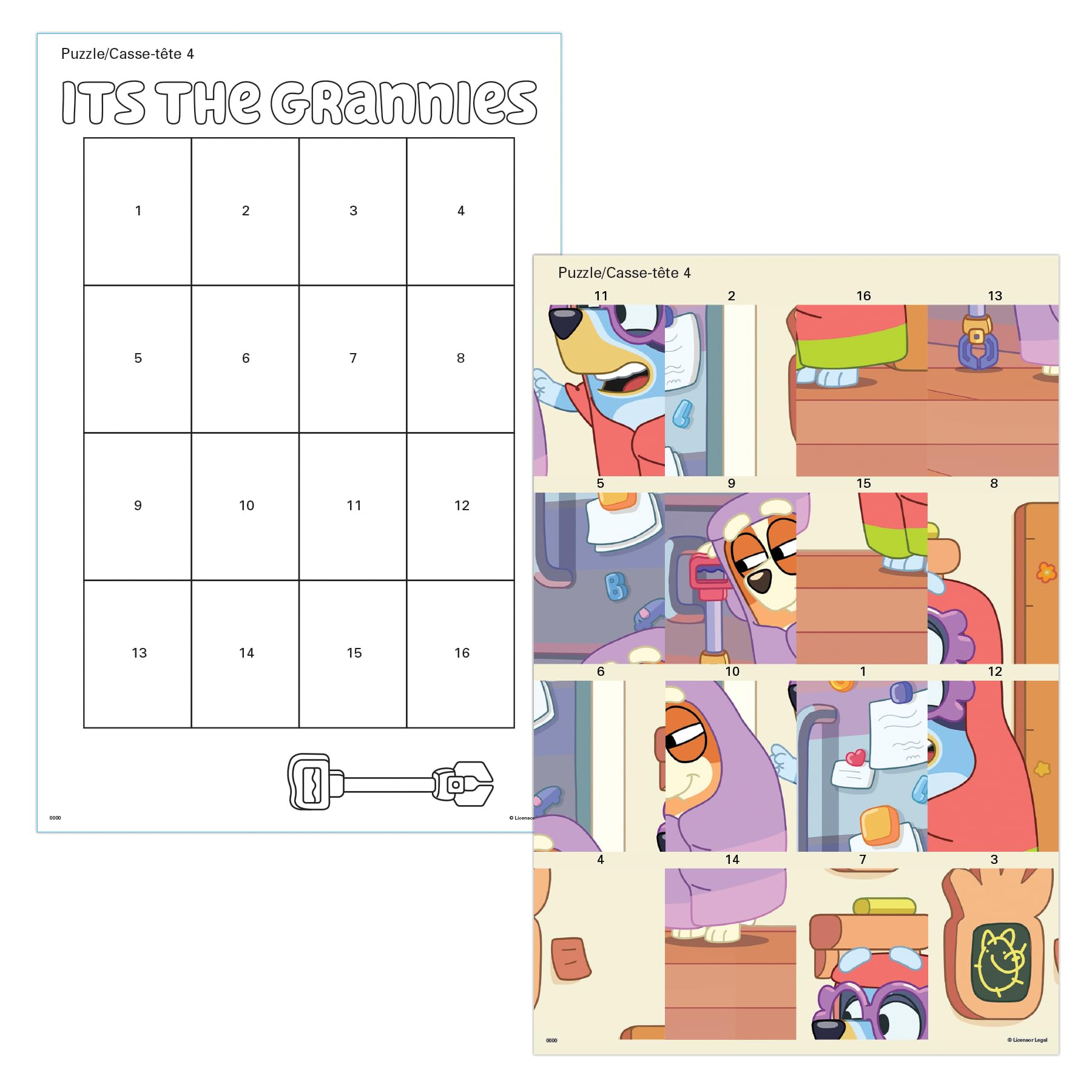 Foto 8 pulgar | Paquete De Pegatinas Bluey Bandit And Chilli Adventures - Venta Internacional.
