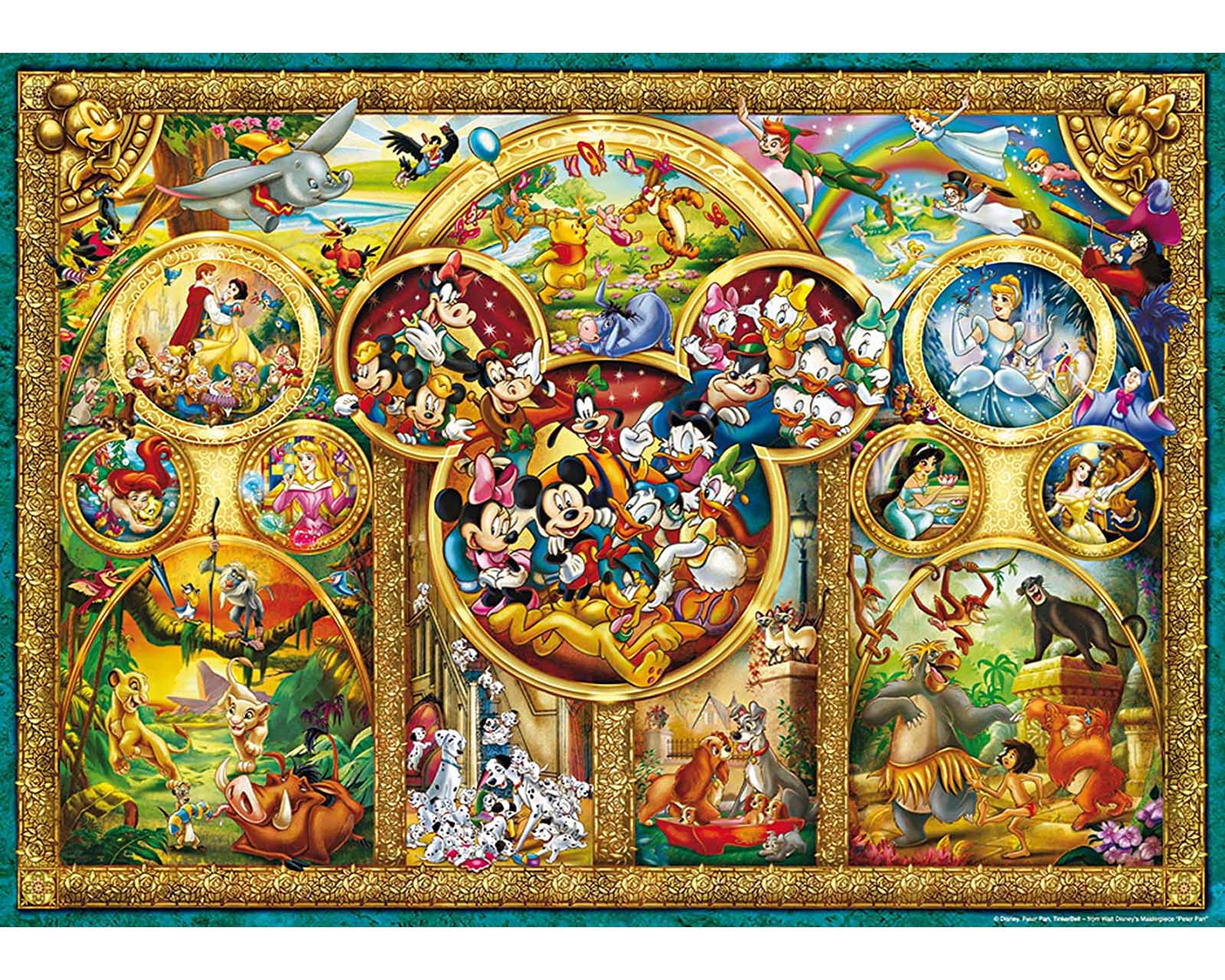 Foto 2 | Rompecabezas Ravensburger Los Mejores Temas de Disney con 1000 Piezas