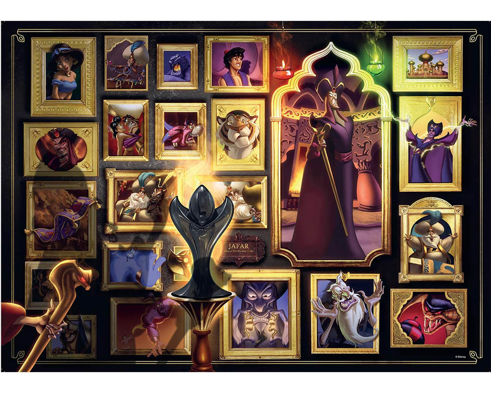 Foto 2 | Rompecabezas Ravensburger Disney Villanos: Jafar con 1000 Piezas