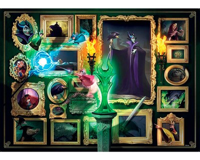 Foto 2 | Rompecabezas Ravensburger Disney Villanos: Maléfica con 1000 Piezas