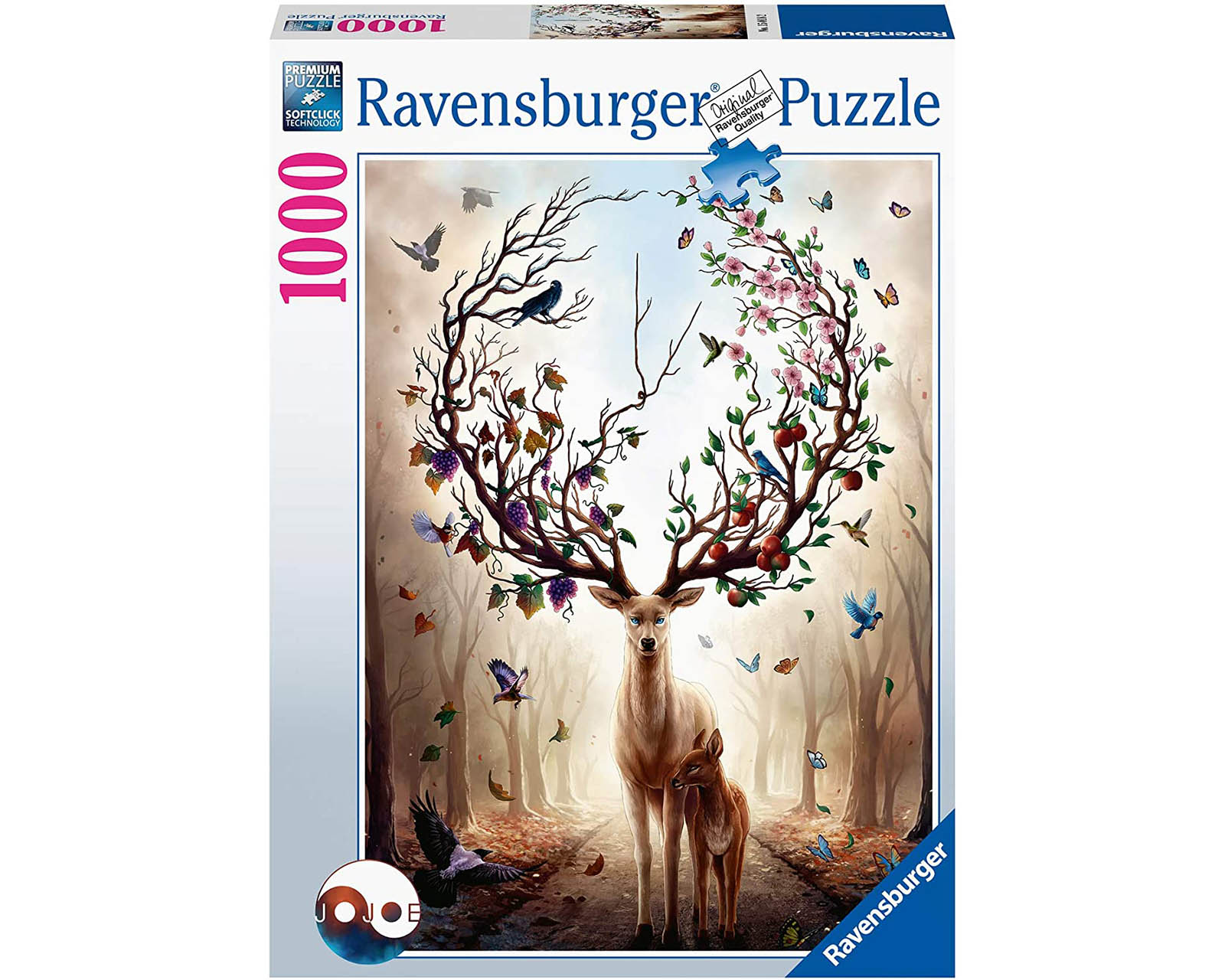 Foto 2 pulgar | Rompecabezas Ravensburger Ciervo Mágico con 1000 Piezas