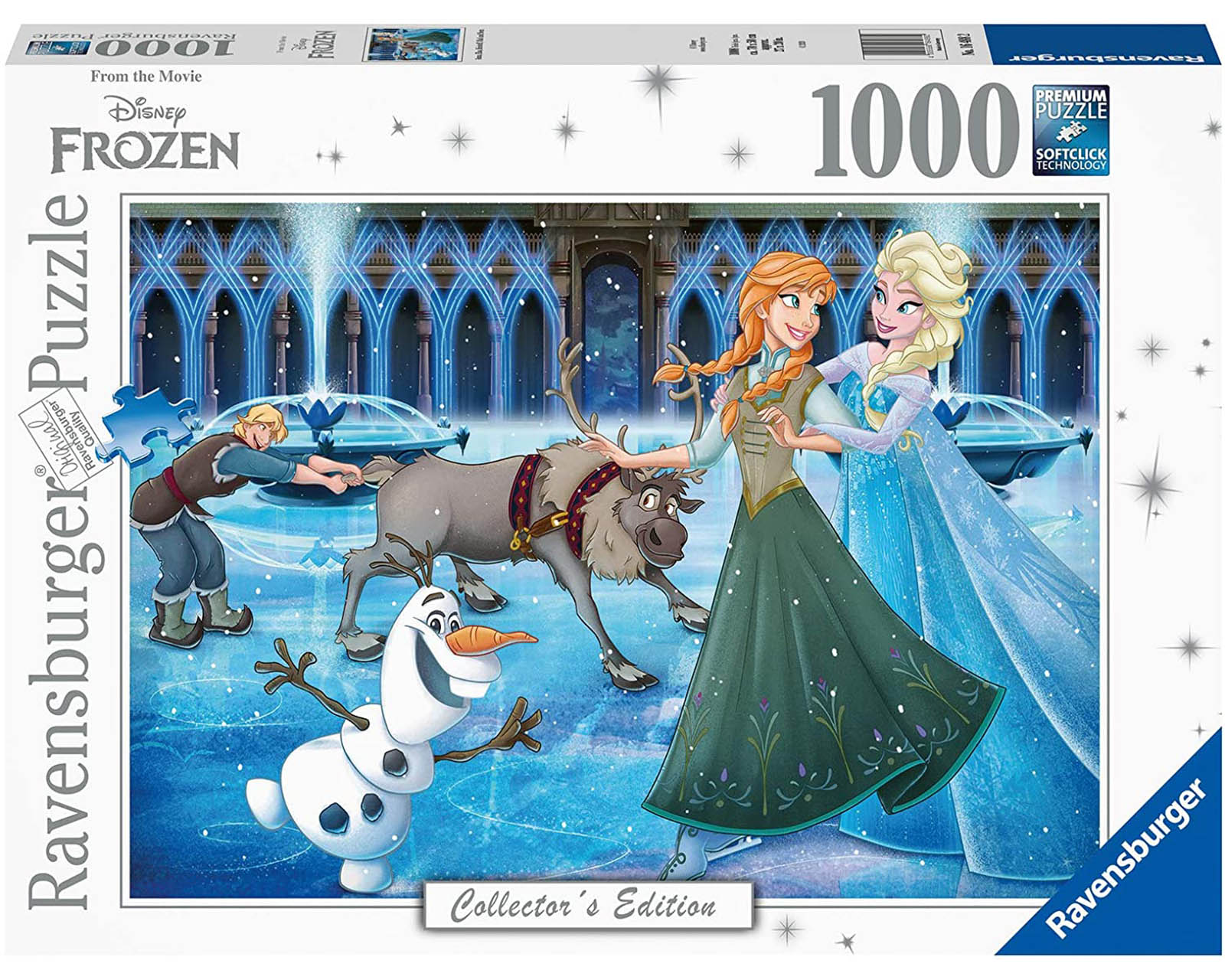 Foto 2 pulgar | Rompecabezas Ravensburger Disney Frozen: Elsa y Ana Nuevo con 1000 Piezas