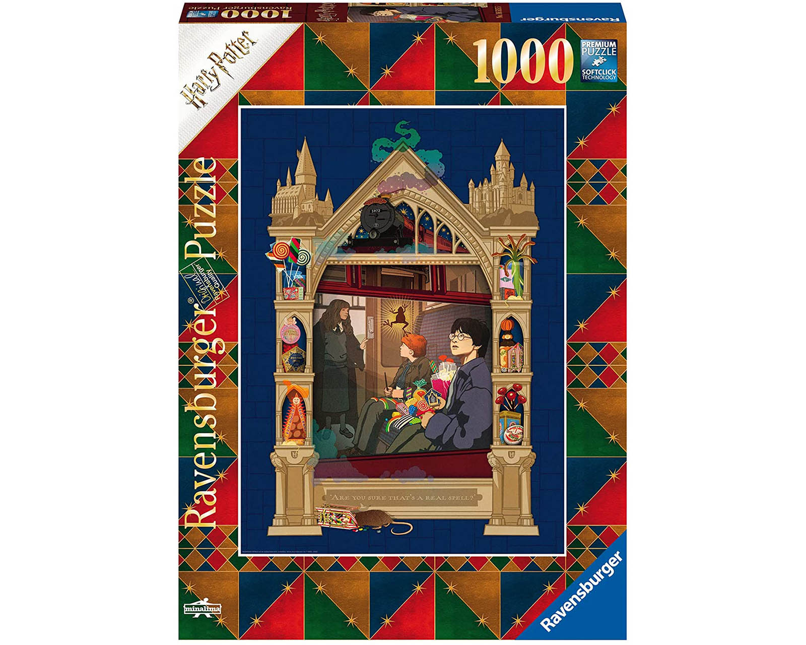 Rompecabezas Ravensburger Harry Potter: La Piedra Filosofal con 1000 Piezas