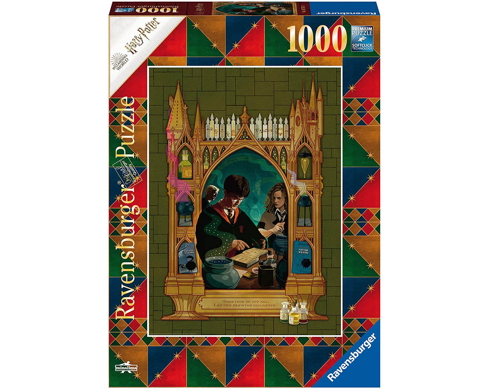 Foto 2 pulgar | Rompecabezas Ravensburger Harry Potter F con 1000 Piezas