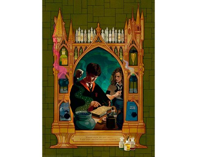 Foto 2 | Rompecabezas Ravensburger Harry Potter F con 1000 Piezas