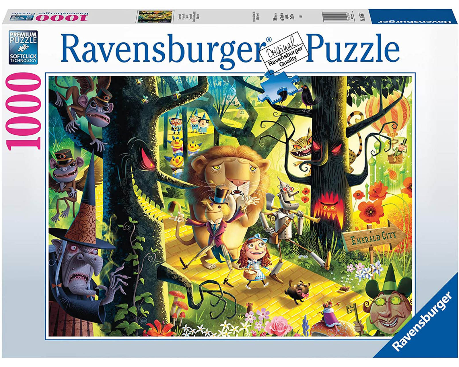 Foto 2 pulgar | Rompecabezas Ravensburger El Mago de Oz con 1000 Piezas