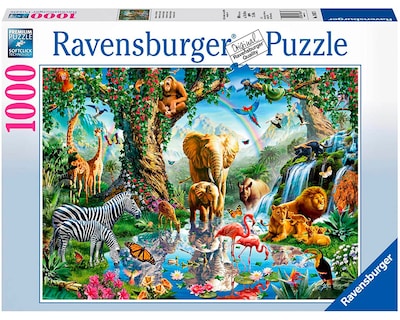 Foto 1 | Rompecabezas Ravensburger Aventuras en La Selva con 1000 Piezas