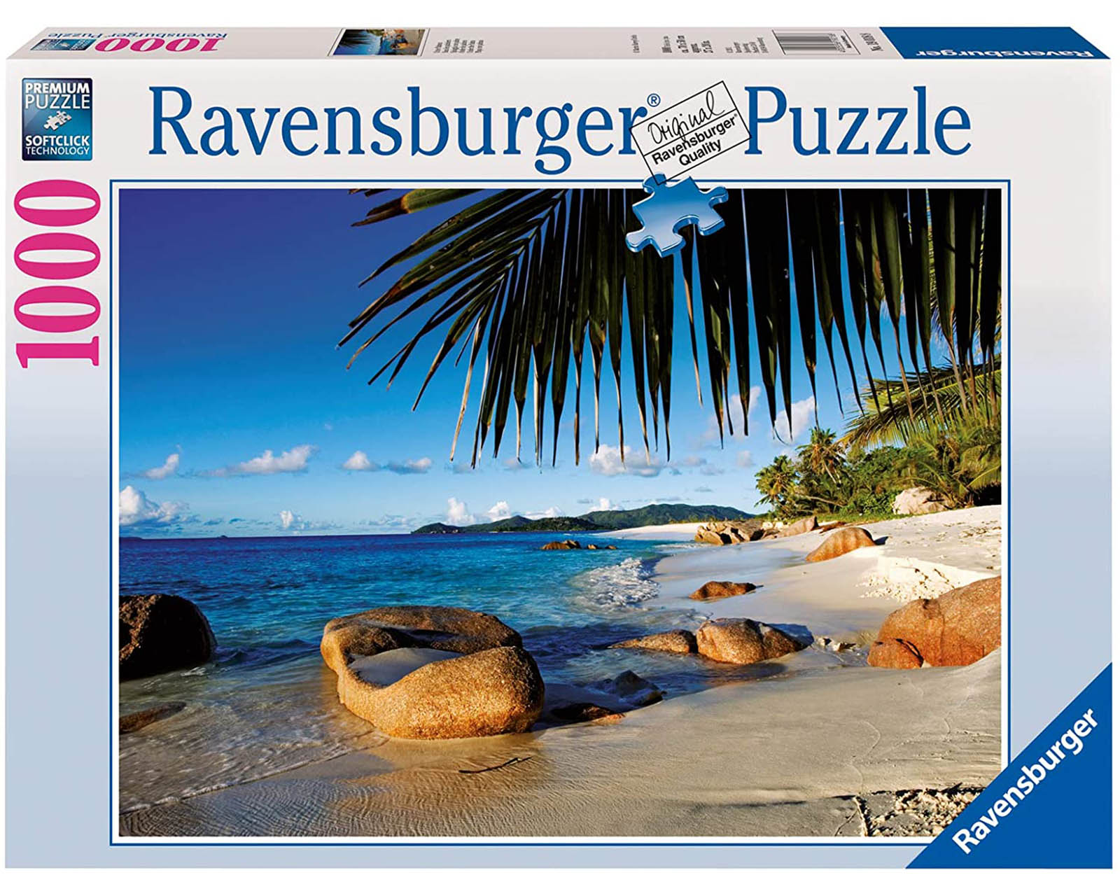 Foto 2 pulgar | Rompecabezas Ravensburger un Dia en la Playa Nuevo con 1000 Piezas