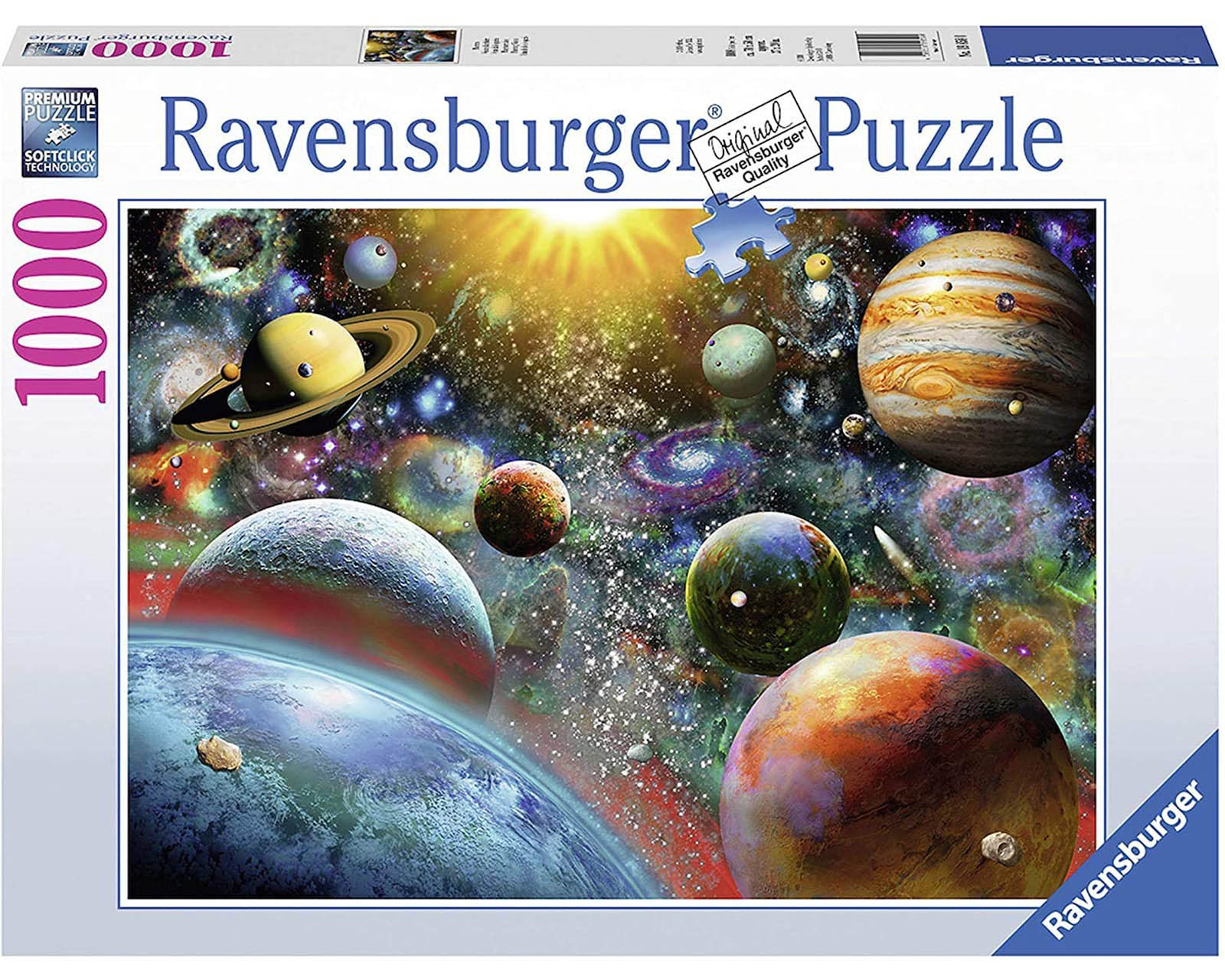 Foto 2 pulgar | Rompecabezas Ravensburger Planetas con 1000 Piezas