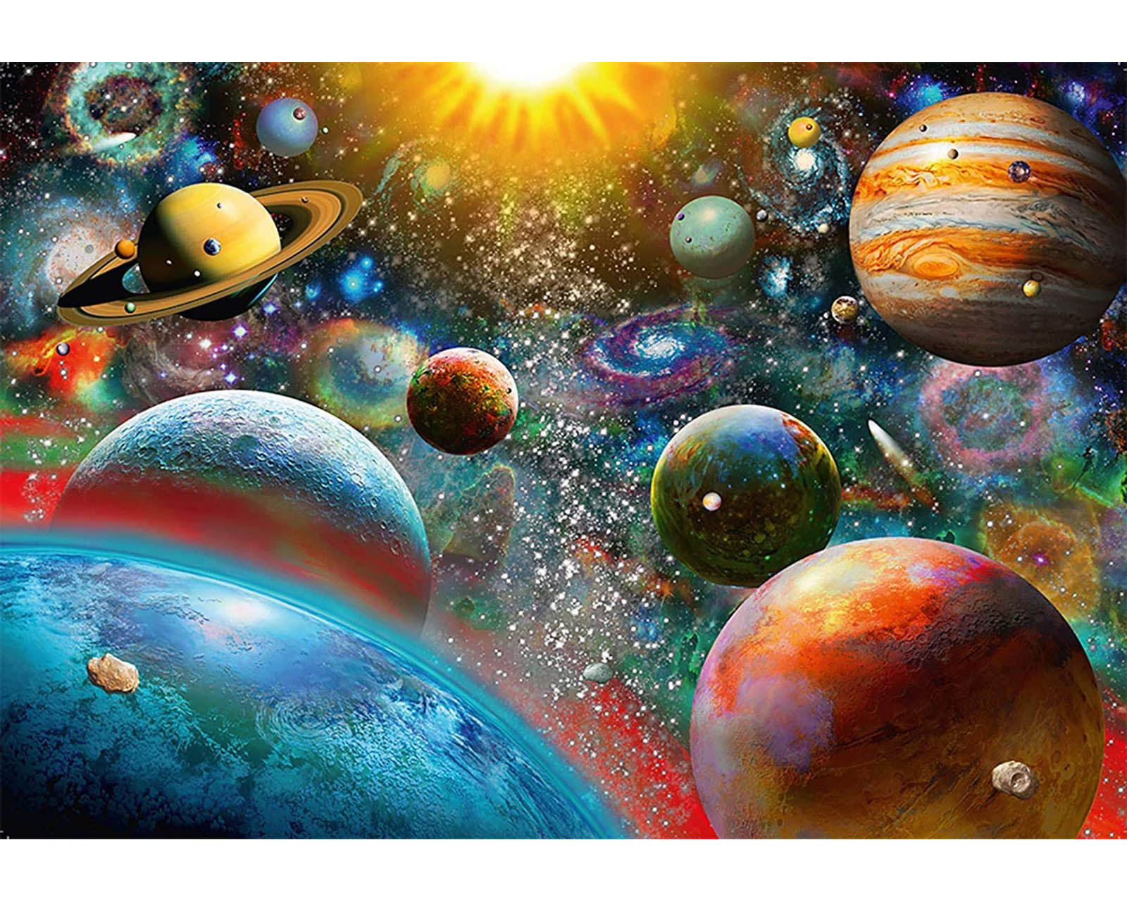 Foto 3 pulgar | Rompecabezas Ravensburger Planetas con 1000 Piezas