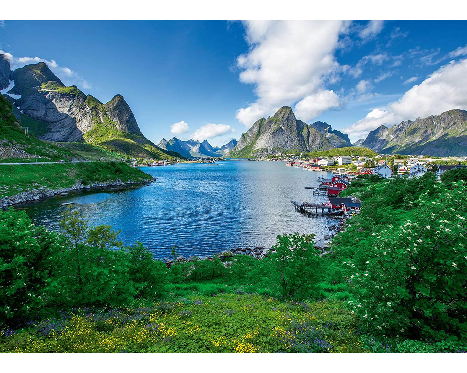 Foto 3 pulgar | Rompecabezas Ravensburger Lofoten y Noruega Nuevo con 1000 Piezas