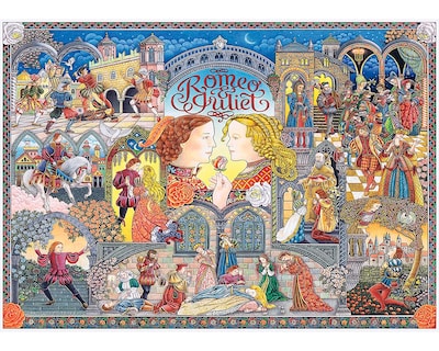 Foto 2 | Rompecabezas Ravensburger Romeo y Julieta con 1000 Piezas