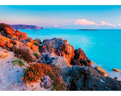 Foto 2 | Rompecabezas Ravensburger Grecia Mediterránea Nuevo con 1000 Piezas